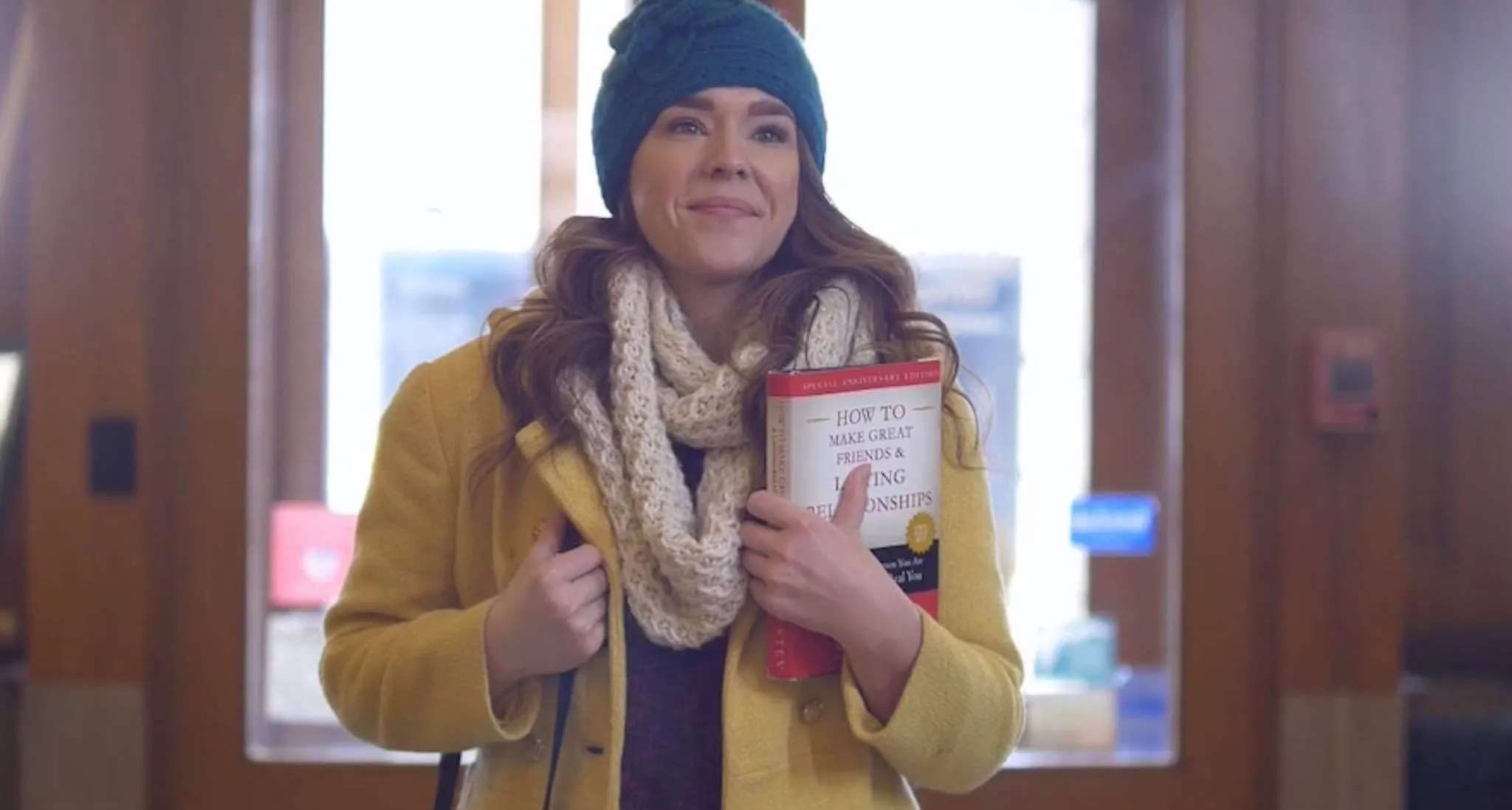 Фонове зображення Різдво в замку