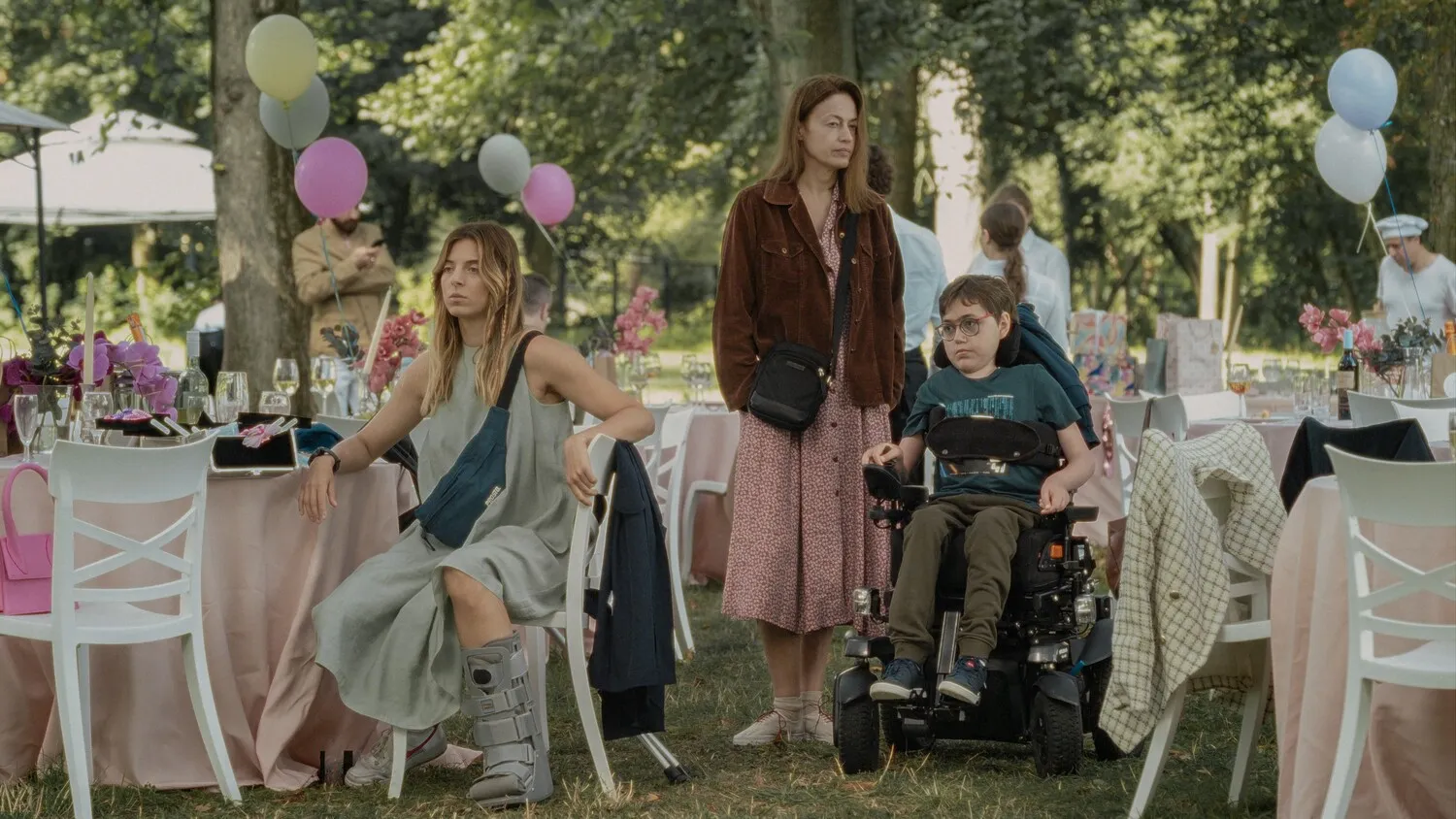 Фонове зображення Матері пінгвінів