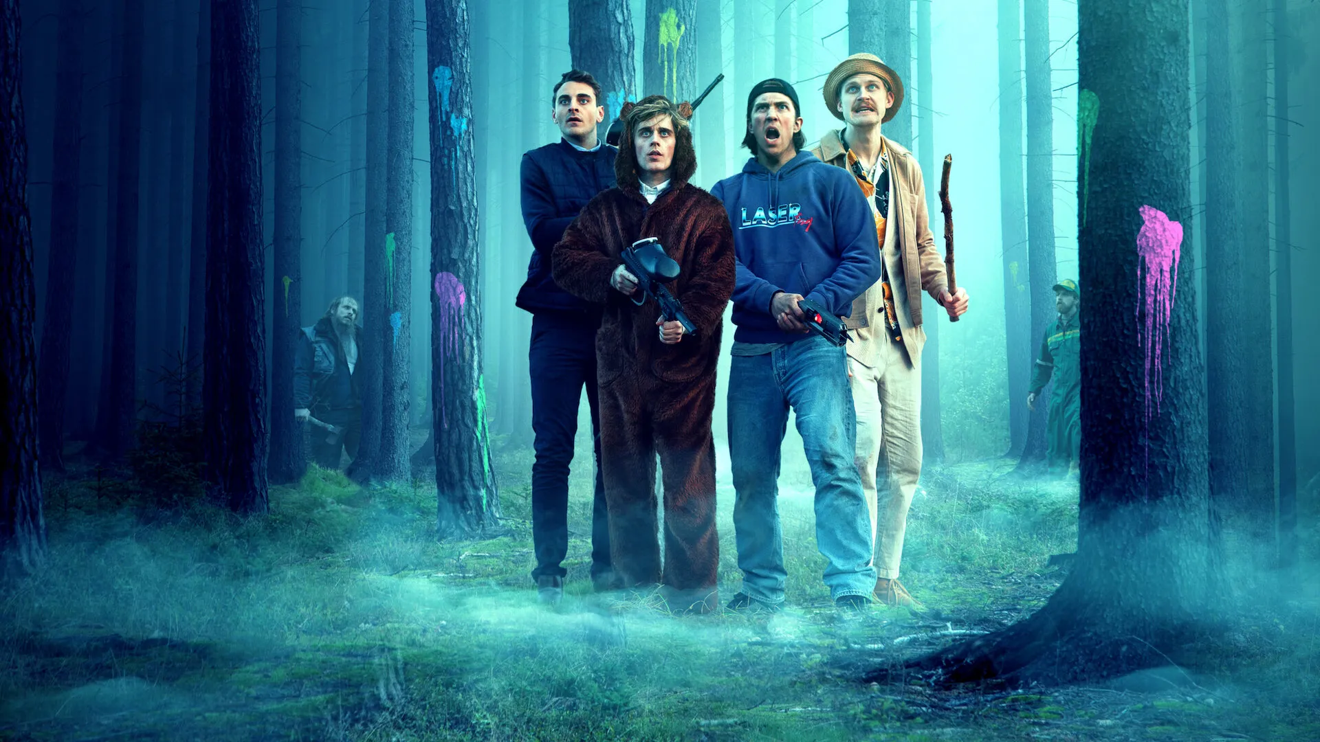 Фонове зображення Blasted: Удвох проти прибульців